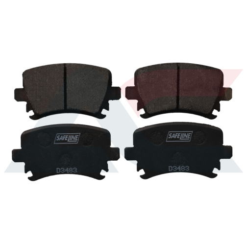 BRAKE PAD SET AUDI VW REAR BRAKE PAD SET AUDI VW REAR